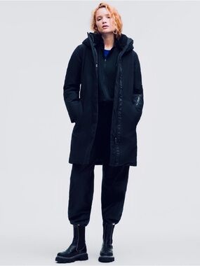 Lululemon Sleet Street Long Coat True Navy Size 4